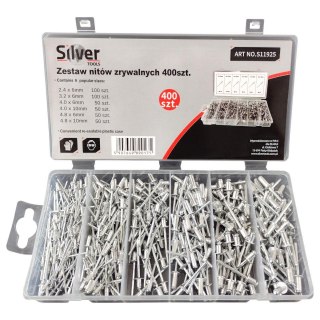 SILVER NITY ZRYWALNE 2,4 - 4,8mm 400szt