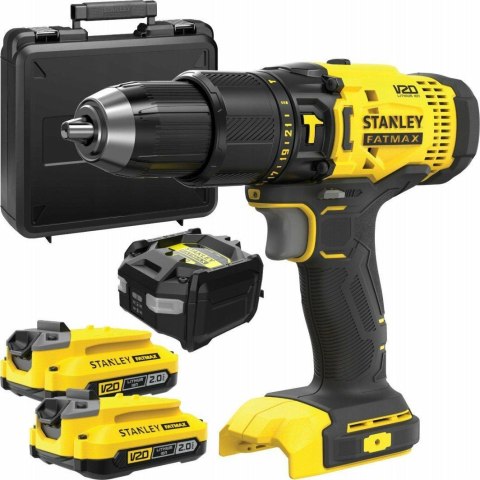 STANLEY Wkrętarka udarowaarowa V20 SFMCD711D2K 50Nm 2x2,0Ah