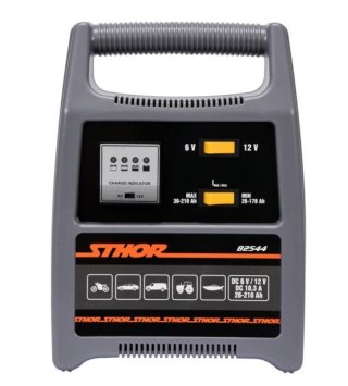 Prostownik STHOR 6V/12V 12A 210Ah LED 82544