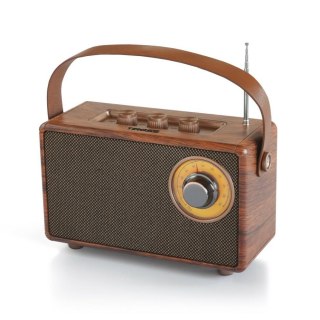 TIROSS Radio RETRO Z ODTWARZACZEM BT-USB