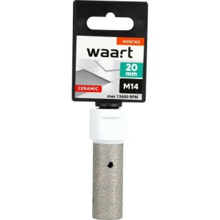 WAART Frez diamentowy walcowy 20mm x M14