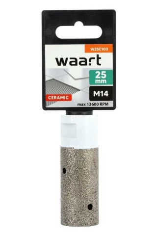 WAART Frez diamentowy walcowy 25mm x M14