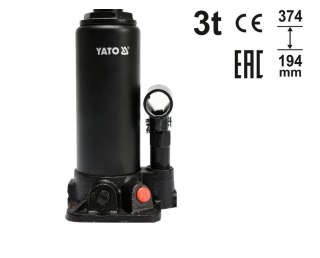 YATO Dźwignik hydrauliczny słupkowy 3T YT-17001 194-374mm