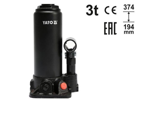 YATO Dźwignik hydrauliczny słupkowy 3T YT-17001 194-374mm