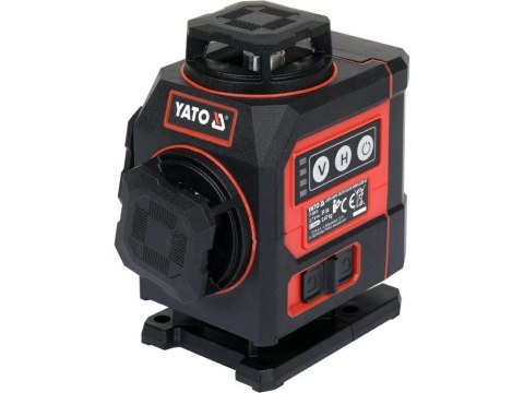 YATO laser ZIELONY MINI 16 LINIOWY 4D Z AKCESORIAMI