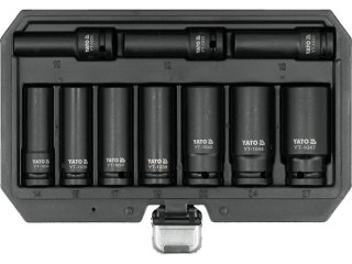 YATO Nasadki udarowe 10cz. 1/2"DŁ. 10-27mm