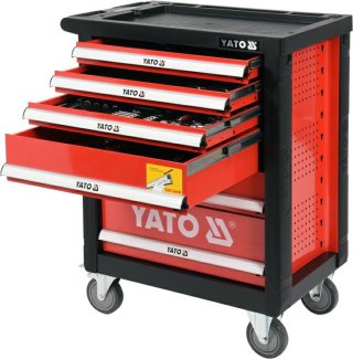 YATO Wózek warsztatowy 6 szuflad 185 narzędzi YT-55307