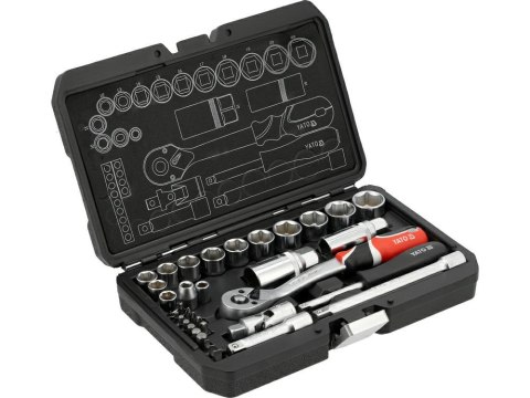 YATO Zestaw Klucz y 34el 1/4" / 3/8"
