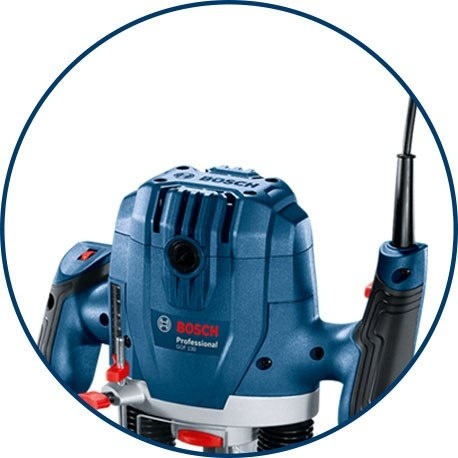 Bosch Frezarka górnowrzecionowa 1300W GOF 130 6–8 mm 06016B7000