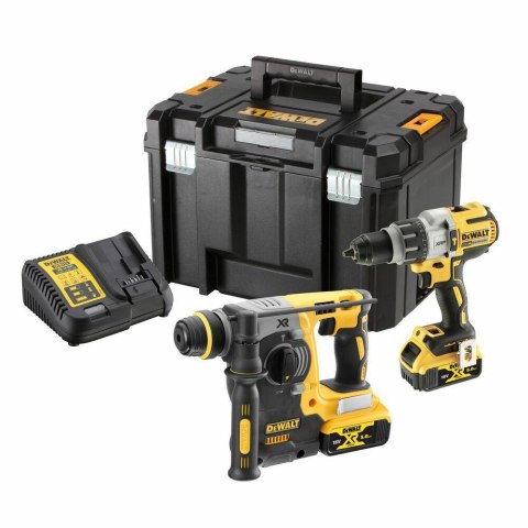 DEWALT Zestaw COMBO 18V DCK229P2T (DCD996, DCH273) 2x5,0Ah TSTAK