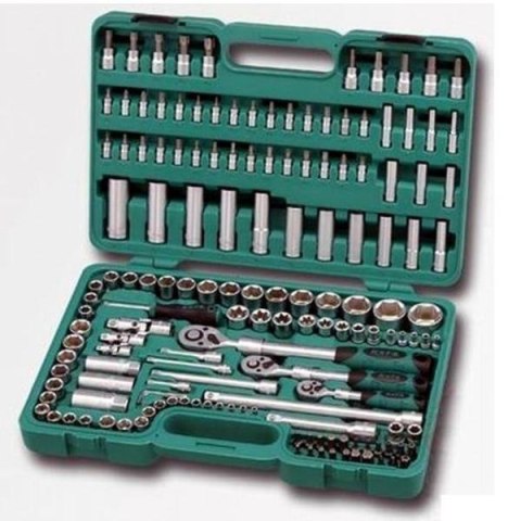 Zestaw kluczy HONITON 155 el. 1/4" 3/8" 1/2" H4351