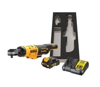 DEWALT Grzechotka akumulatorowa 3/8" XR 12V DCF503L1G-QW 81 Nm 1x3,0Ah z wytłoczką do wózka