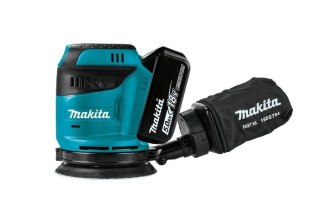 MAKITA Szlifierka mimośrodowa 18V 125 mm 2,8 mm DBO180RTJ 2×5,0 Ah