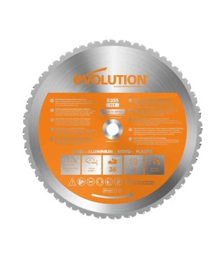 Piła widiowa TCT wielozadaniowa Evolution RAGE 355mm / 36z