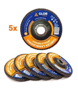 Tarcza listkowa lamelkowa GLOB TOOLS T29 ∅ 125mm / 72 listki standard