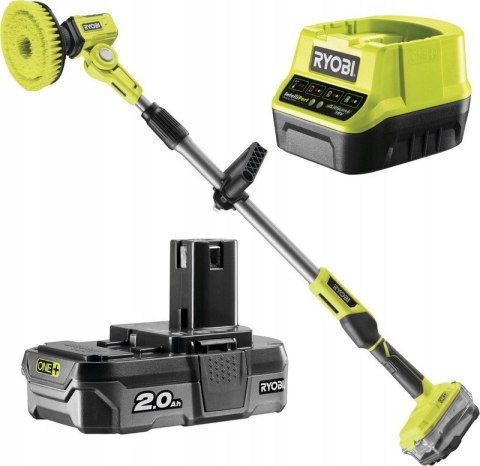 RYOBI akumulatorowa SZCZOTKA TELESKOPOWA R18TPS-120G 1*2.0AH ONE+