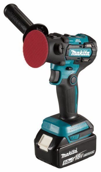 MAKITA akumulatorowa SZLIFIERKO-Polerka 75MM 18V 2*5.0AH