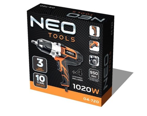 NEO Klucz udarowy 1020W 950 NM