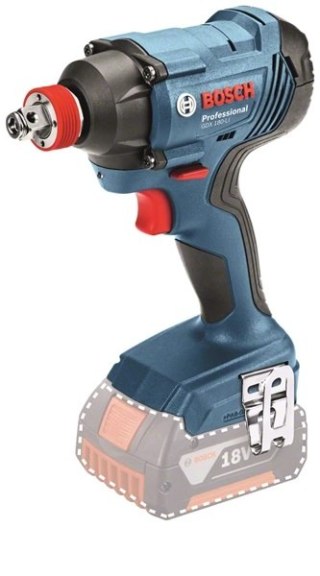 BOSCH Klucz udarowy Akumulatorowy GDX 180-LI 0*AH 1/2''+1/4''