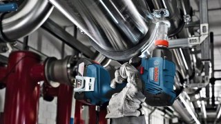 BOSCH Klucz udarowy Akumulatorowy GDX 180-LI 0*AH 1/2''+1/4''