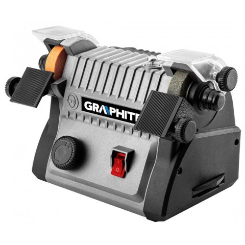 GRAPHITE MINI Szlifierka Stołowa akumulatorowa 3W1