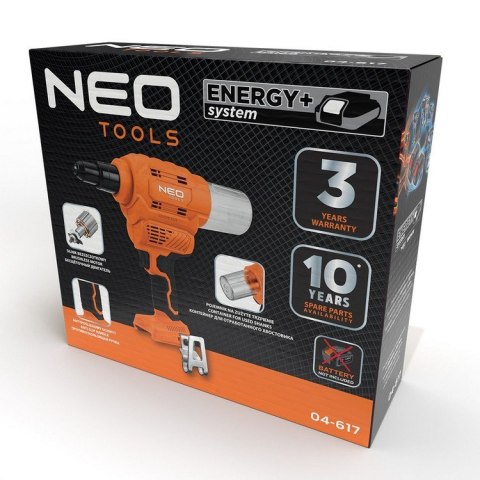 NEO nitownica 18V E+ BEZ AkumulatorA