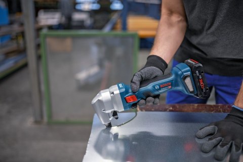 BOSCH Nożyce Akumulatorowe do BLACHY GNA 18V-16 E 0*AH