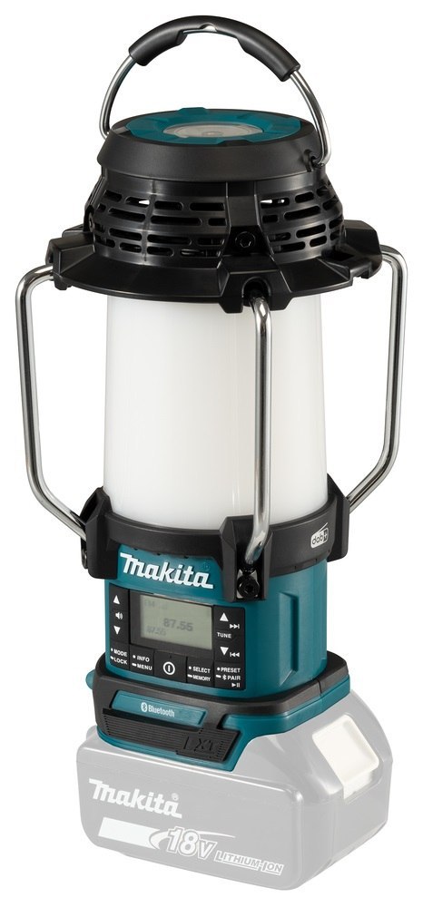 MAKITA Odbiornik Radio wy Z LAMPĄ I LATARKĄ 18V AM/FM/DAB BLUETOOTH