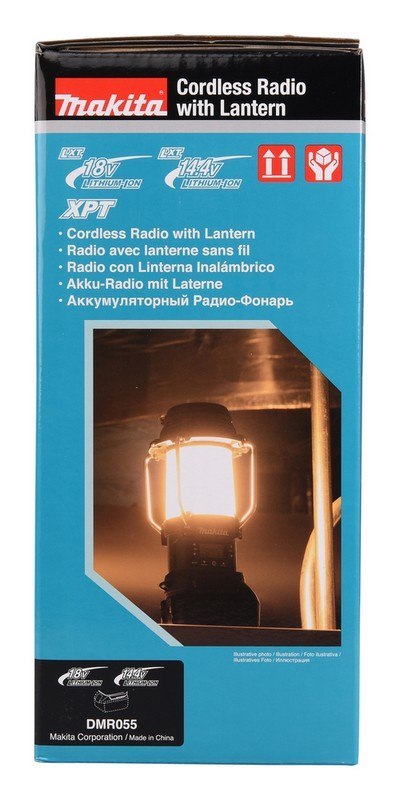 MAKITA Odbiornik Radio wy Z LATARKĄ 18V AM/FM