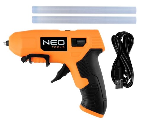 NEO Pistolet klejowy 11MM 4V, ZASILANIE USB