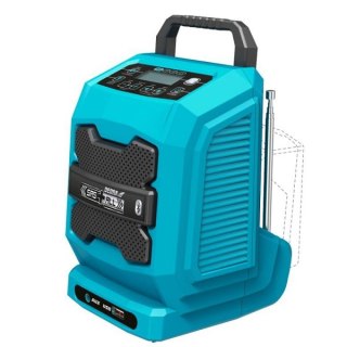 DEDRA Radio akumulatorowe BLUETOOTH 18V USB SAS