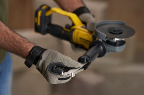 STANLEY Szlifierka kątora akumulatorowa 125MM V20 18V 0*AH
