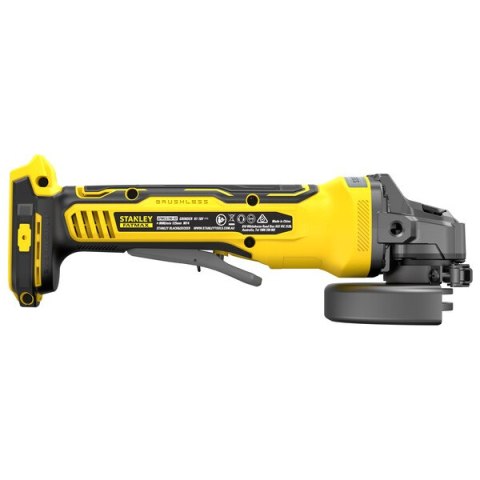 STANLEY Szlifierka kątora akumulatorowa 125MM V20 18V 0*AH