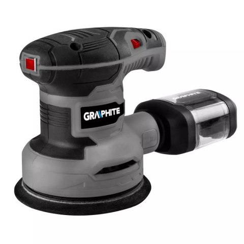 GRAPHITE Szlifierka mimośrodowa 300W, STOPA 125MM