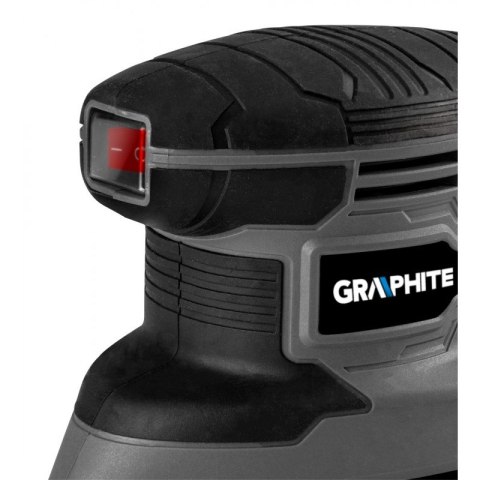 GRAPHITE Szlifierka oscylacyjna DELTA 180W, STOPA 140*140*80 MM