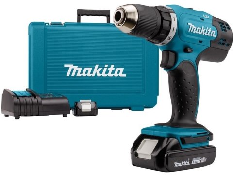 MAKITA Wiertatko-Wkrętarka akumulatorowa 18V LXT 2*1.5AH 2 BIEGI