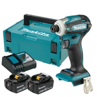 MAKITA Zakrętarka IMPACT udarowa akumulatorowa 1/4'' 180NM 18V LTX 2*5.0AH