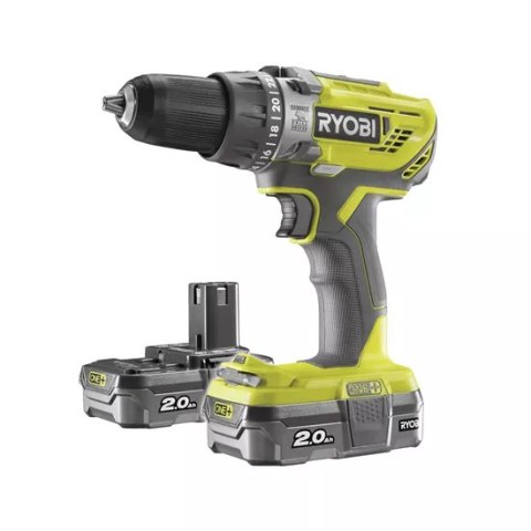 RYOBI akumulatorowa Wiertarko-Wkrętarka udarowaAR. R18PD3-220S 18V 2*2.0AH ONE+