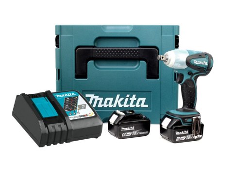 MAKITA Klucz udarowy Akumulatorowy 1/2'' 230NM 18V 2*5.0AH LI-LION