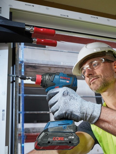 BOSCH Klucz udarowy Akumulatorowy GDX 18V-200 C 0*AH