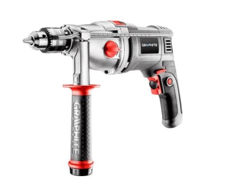 GRAPHITE Wiertarka udarowa 1050W UCHWYT Klucz YKOWY 13MM OBROTY 0-3000