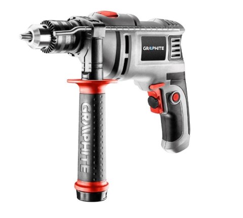 GRAPHITE Wiertarka udarowa 650W UCHWYT Klucz YKOWY 13 MM OBROTY 0-3000