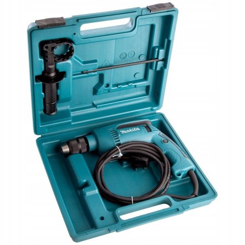MAKITA Wiertarka udarowa 680W UCHWYT SZYBKOMOCUJĄCY+WALIZ