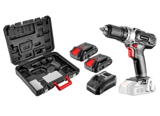 GRAPHITE Wiertarko-Wkrętarka akumulatorowa ENERGY+ 18V LI-ION 2 AKUMUL. 13MM