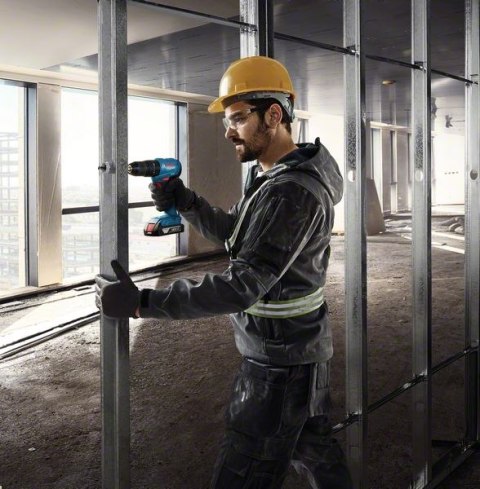 BOSCH Wiertarko-Wkrętarka akumulatorowa udarowa GSB 185-LI 2*2.0AH