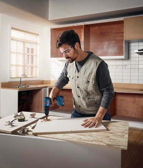 BOSCH Wiertarko-Wkrętarka akumulatorowa udarowa GSB 185-LI 2*2.0AH