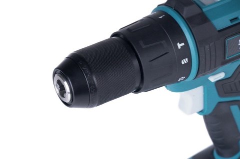 DEDRA Wiertarko-Wkrętarka akumulatorowa udarowa UCHWYT 13MM 18V SAS
