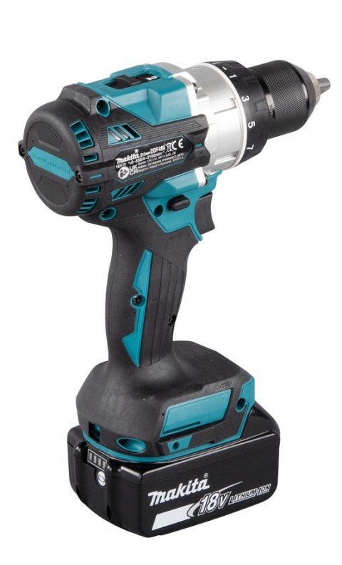 MAKITA Wiertatko-Wkrętarka akumulatorowa BLDC 18V 2*5.0AH