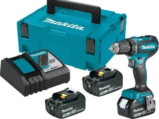 MAKITA Wiertatko-Wkrętarka akumulatorowa BLDC 18V 3*3.0AH LI-LON