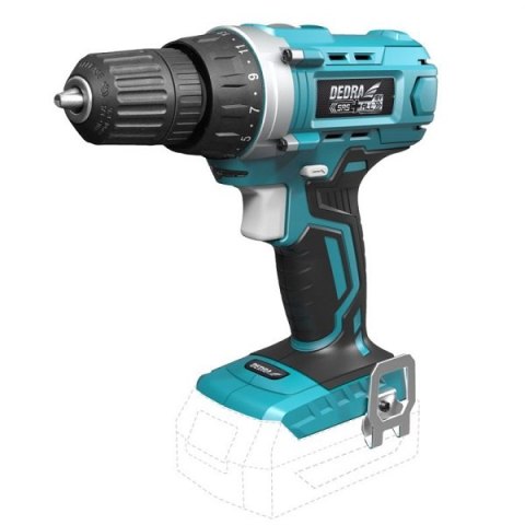 DEDRA Wiertatko-Wkrętarka akumulatorowa UCHWYT 10MM 18V SAS